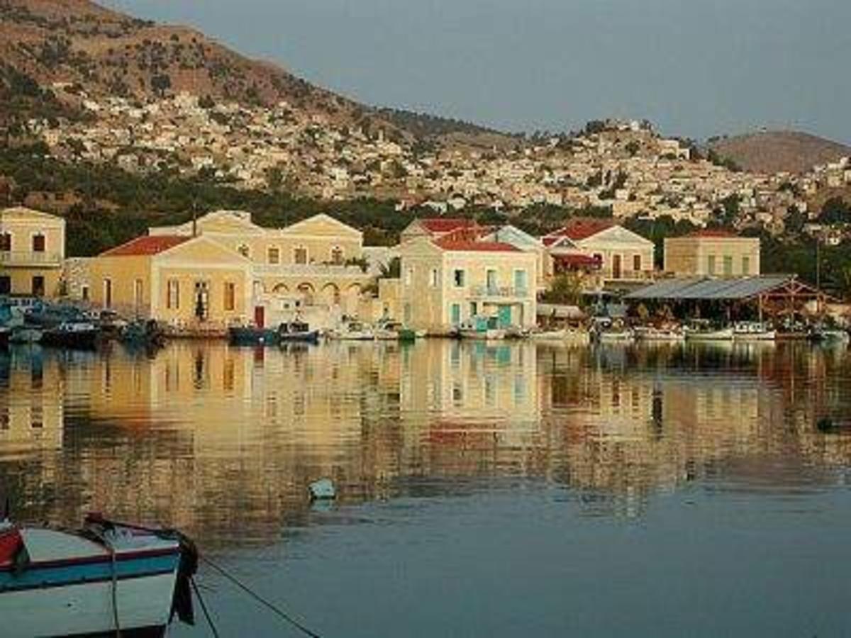 "Stelios & Galini" Hotel Сими Екстериор снимка